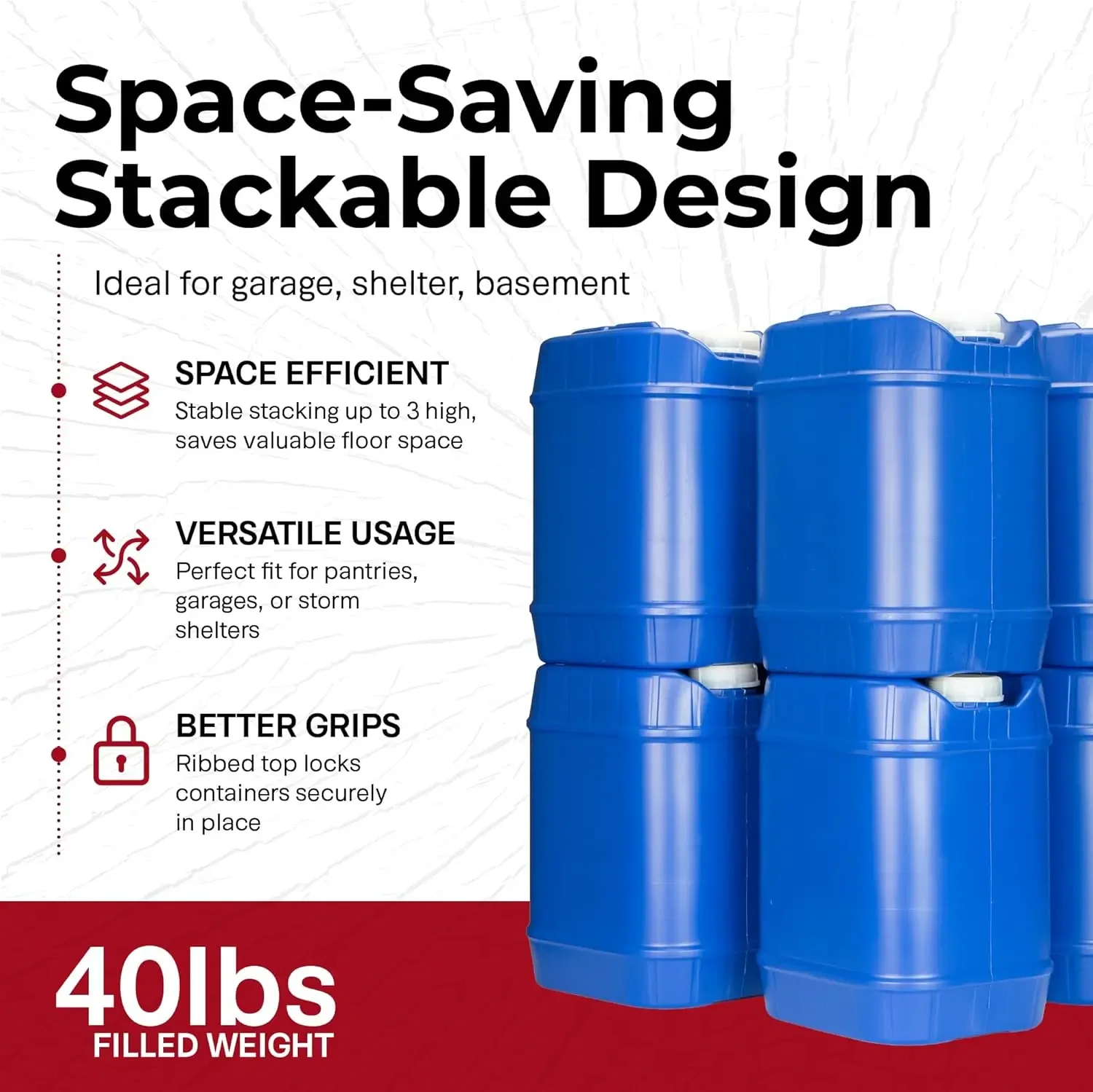 Food Storage Long Term - 레거시 식품 저장용 비상 물 저장
