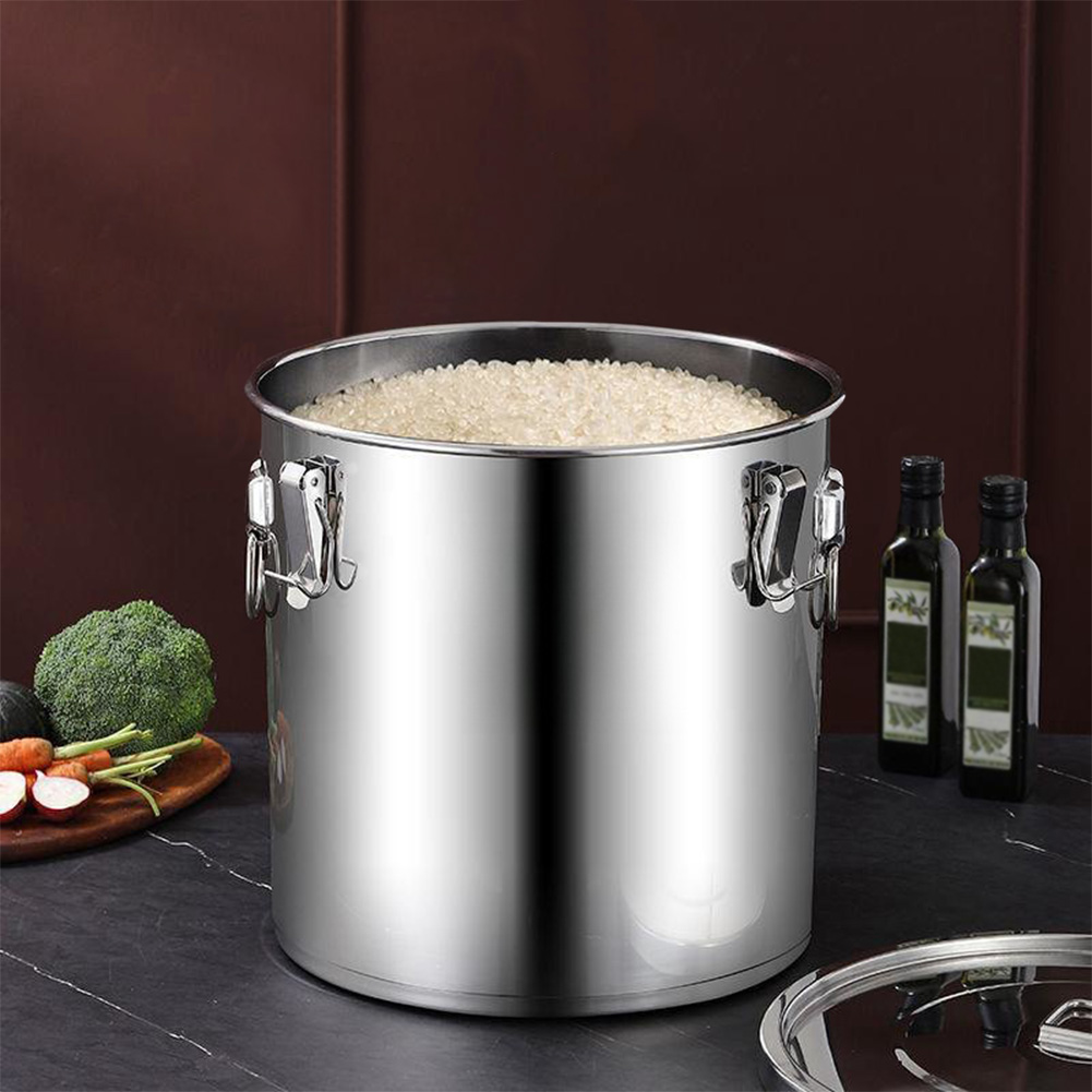 Food Storage In Restaurant - 6/12/21/33L 304 스테인리스 스틸 식용유 설탕