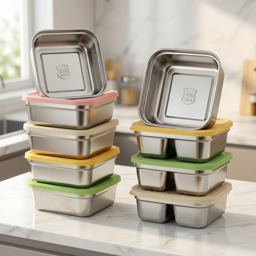 Food Storage Safety - 과일 야채 보관 용기 쌓을 수