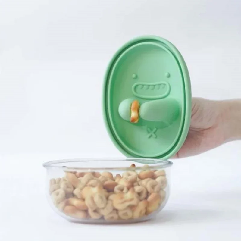 Food Storage Time - 핸즈프리 스낵 박스, 부스러기 없는 스낵