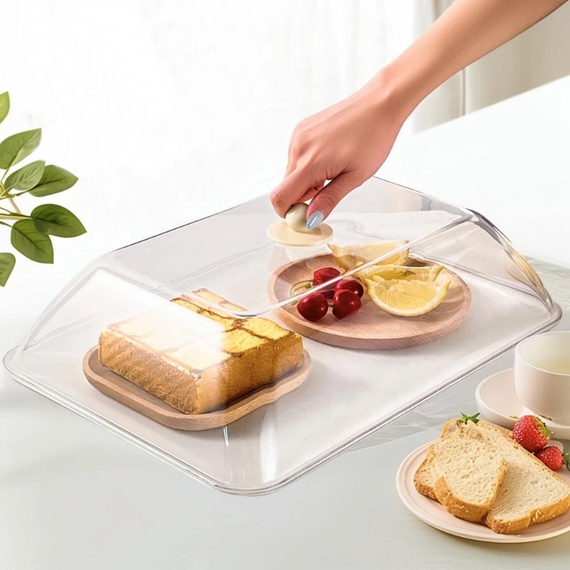 Food Storage Safety - WORTHBUY 재사용 가능한 플라스틱 식품 커버