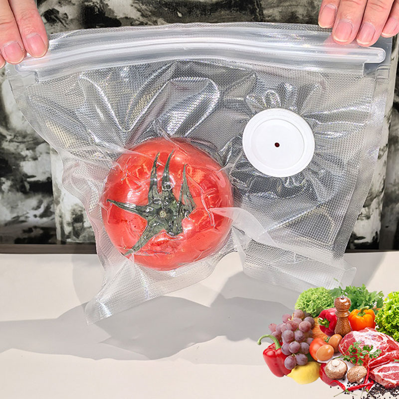 Food Storage Zip Bags - 업그레이드 버전 진공 식품 보관 백