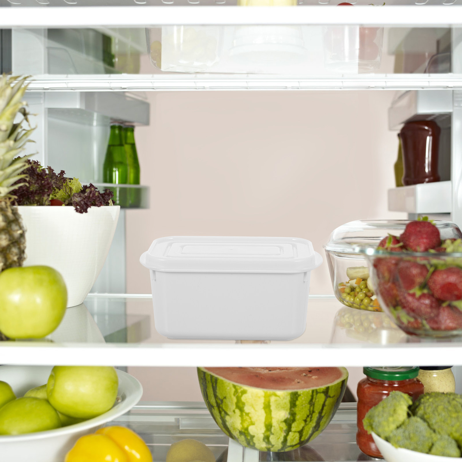 Food Storage In Restaurant - 2개입 식품 보관함 방진 커버 매끄러운