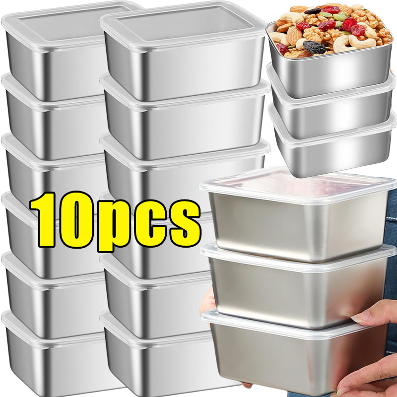 Food Storage Time - 스테인리스 스틸 식품 보관 용기