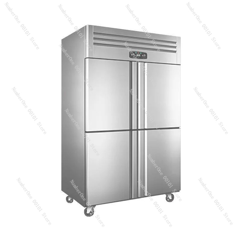 Food Storage In Restaurant - 4도어 상업용 냉동고 냉장고 - 주방