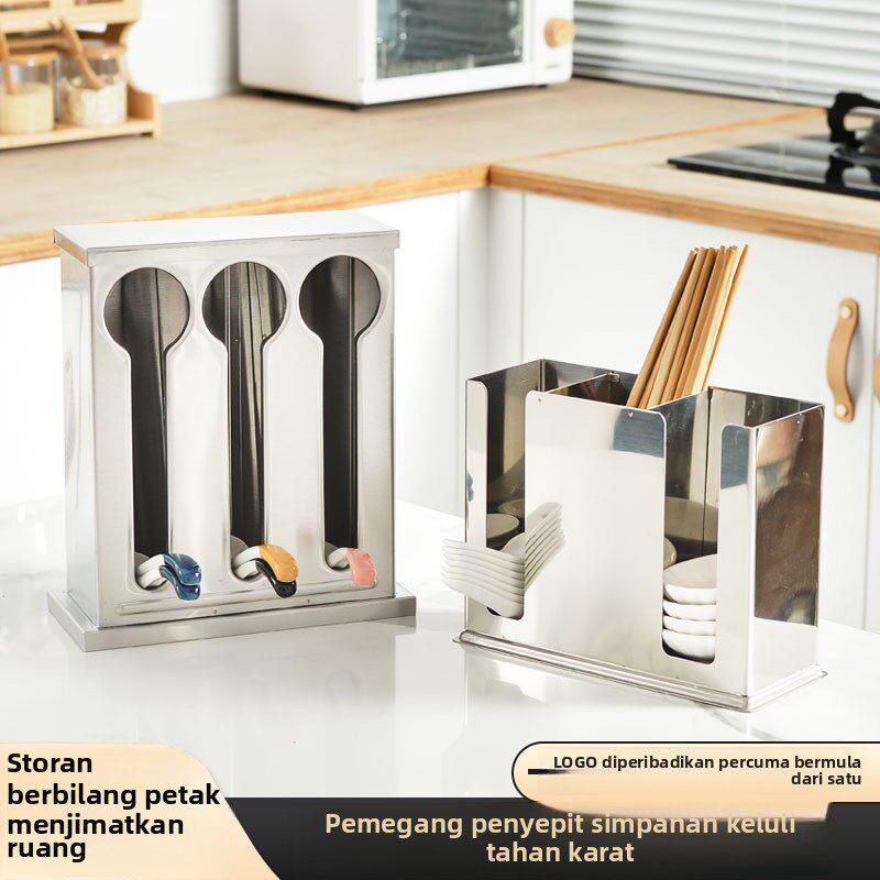 Food Storage In Restaurant - 식품 등급 스테인리스 스틸 젓가락 스푼