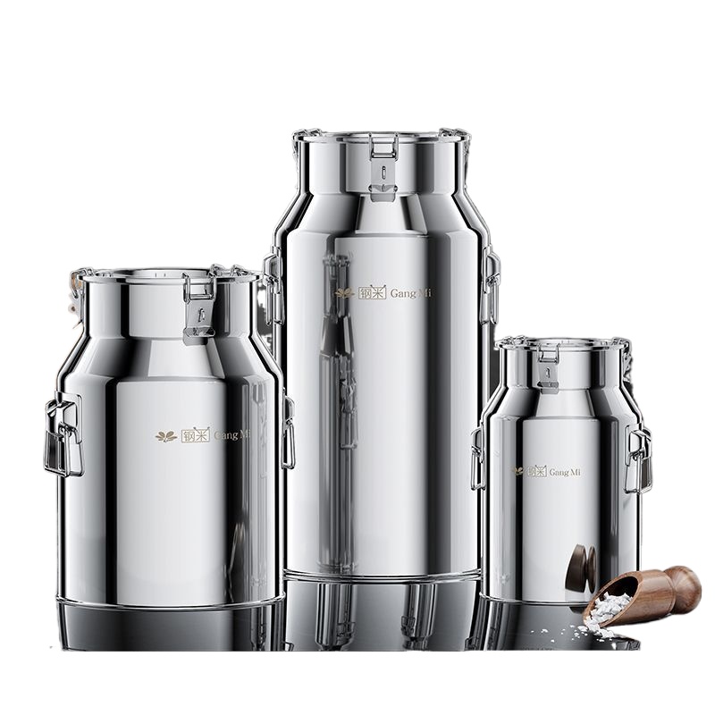Food Storage Stainless Steel - 스테인리스 스틸 식품 등급 밀폐형 우유
