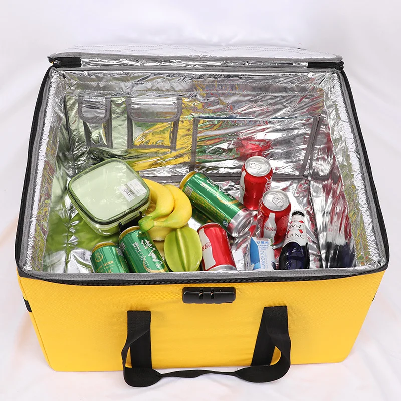Food Storage Bags Reusable - 80L 휴대용 대형 피자 배달 가방