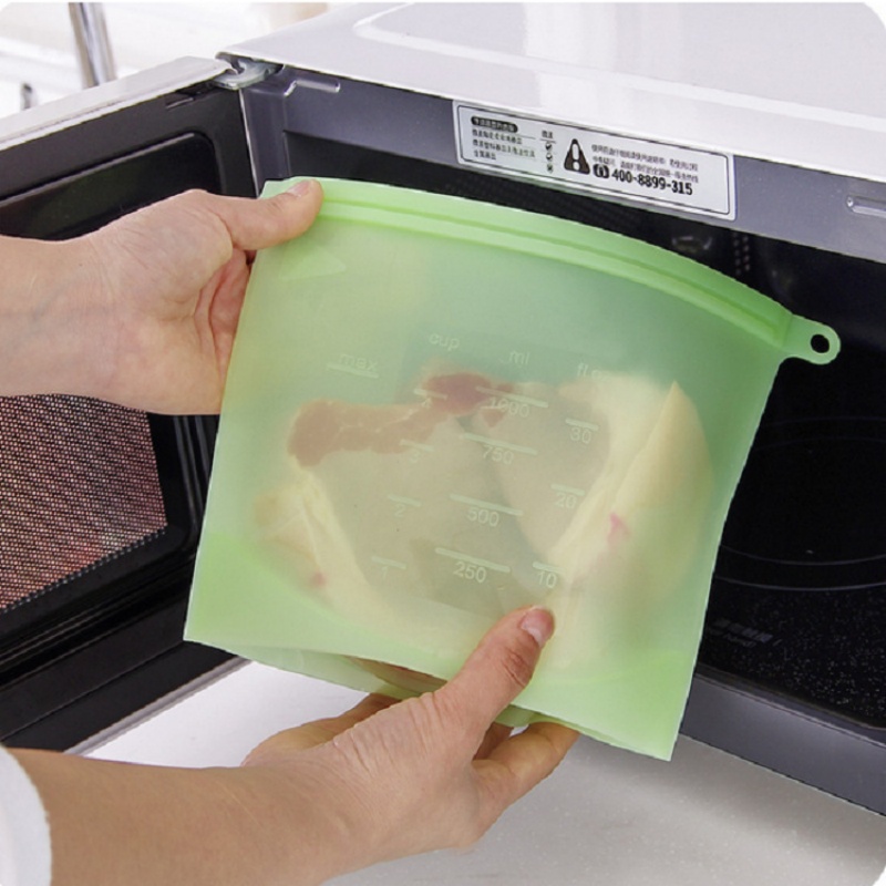 5pcs 실리콘 식품 저장 용기 누출 방지 용기 재사용 - Food Storage Bags Reusable 리뷰 및 가격