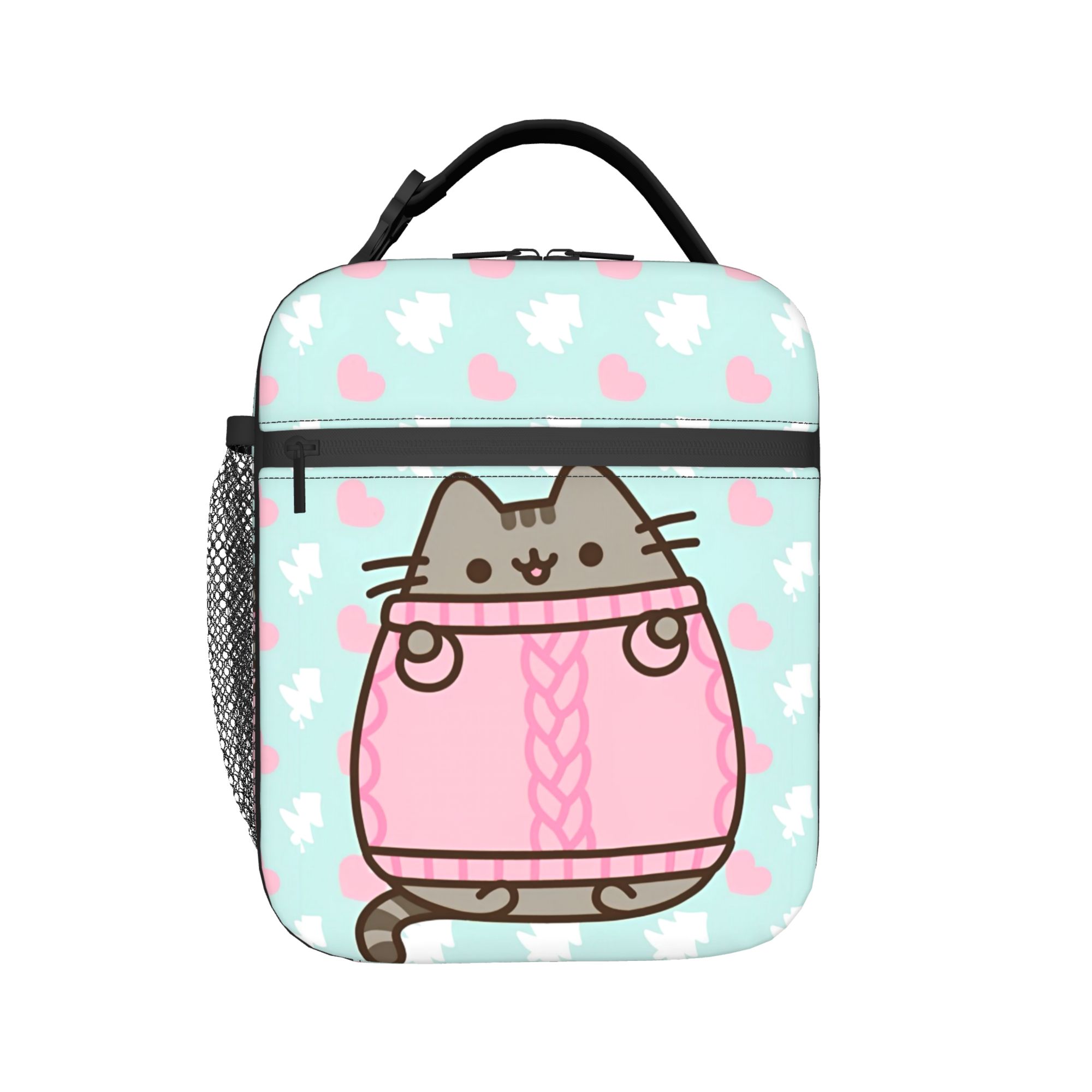 귀여운 고양이 절연 점심 가방 휴대용 P-Pusheen - Food Storage Warmer 리뷰 및 가격