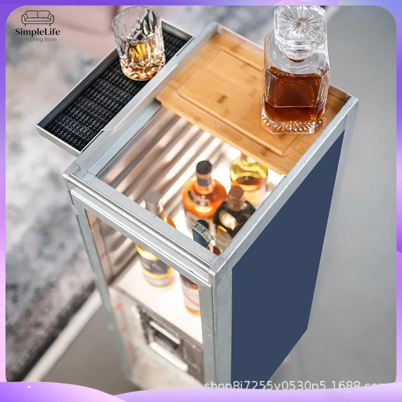 이동식 주방 카트, 수납 선반 및 와인 랙이 있는 롤링 - Food Storage In Restaurant 리뷰 및 가격