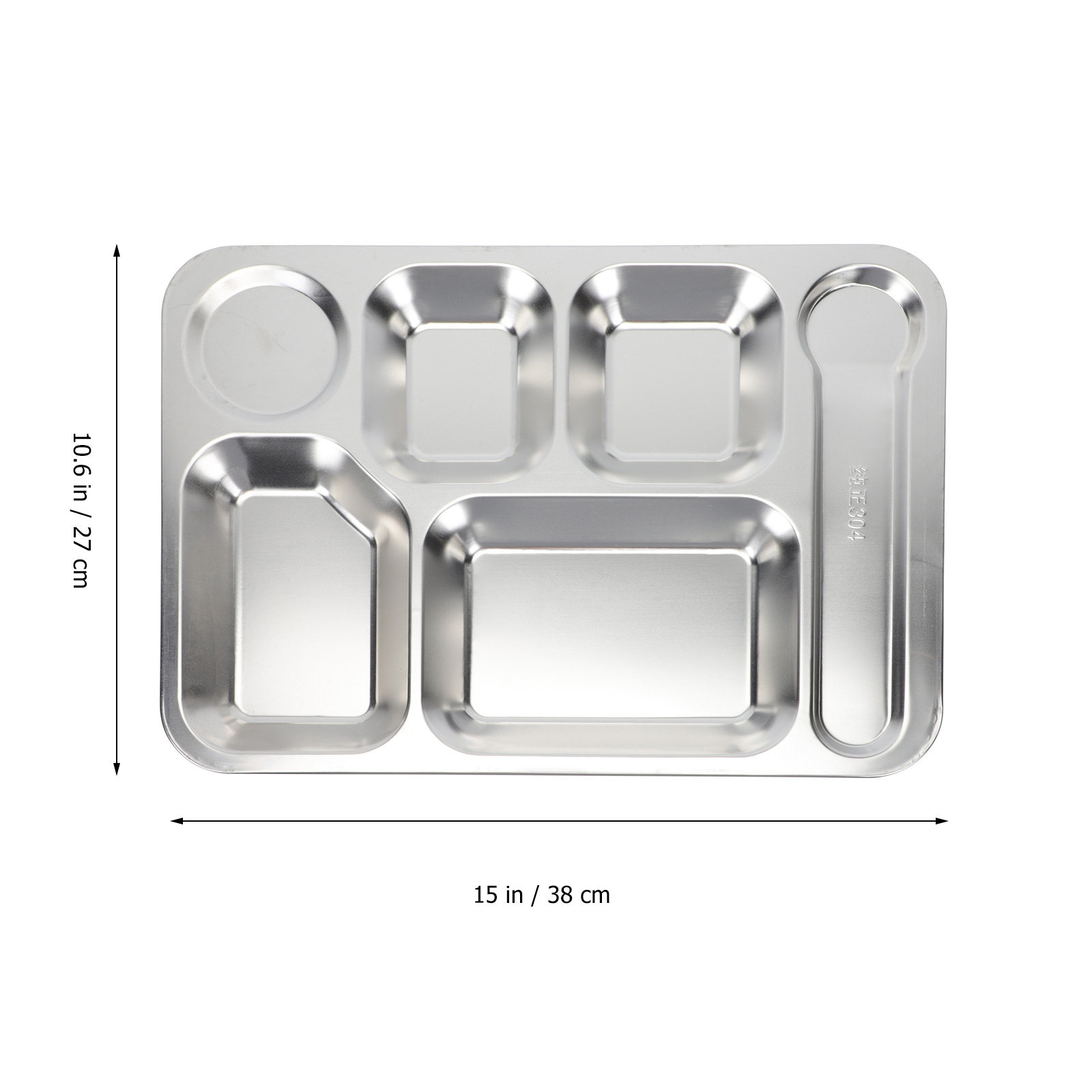 1개 스테인리스 스틸 6칸 도시락 트레이, 식사 준비  - Food Storage Stainless Steel 리뷰 및 가격