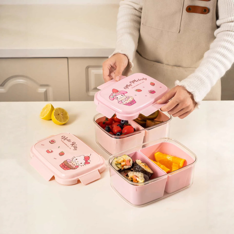 헬로키티 쿠로미 식품 보관 용기—전자레인지 사용 가능, - Food Storage Safety 리뷰 및 가격