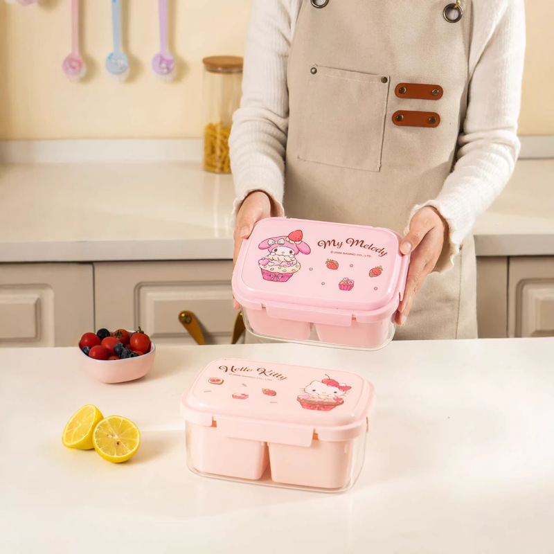 헬로키티 쿠로미 식품 보관 용기—전자레인지 사용 가능, - Food Storage Safety 리뷰 및 가격