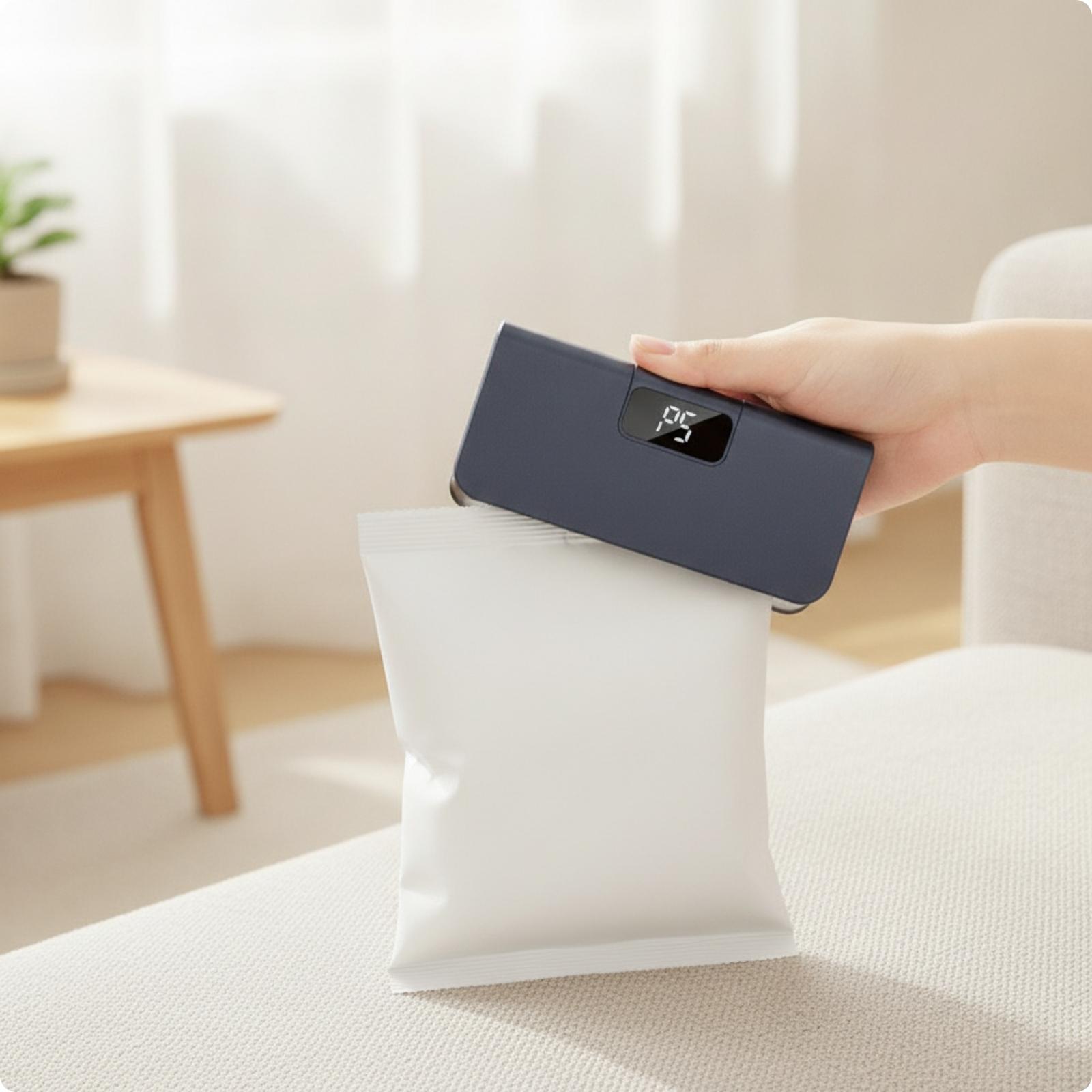 디지털 디스플레이가 있는 백 실러 기계 |   사용하기 - Food Storage Zip Bags 리뷰 및 가격