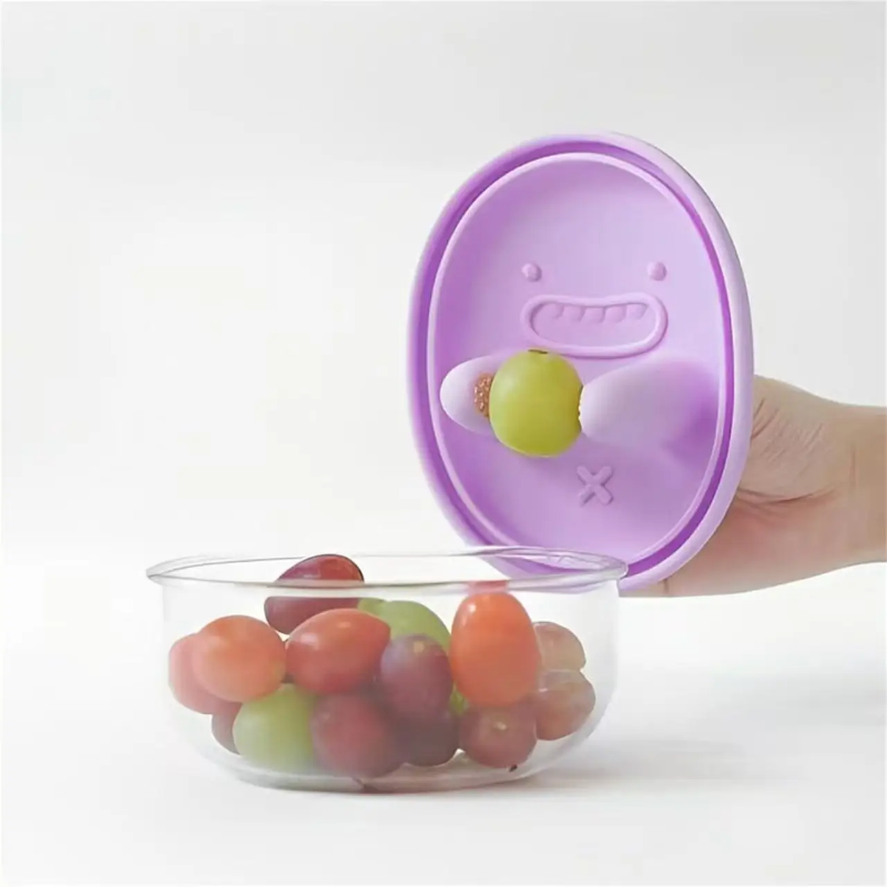 핸즈프리 스낵 박스, 부스러기 없는 스낵 보관함, 만화 - Food Storage Time 리뷰 및 가격