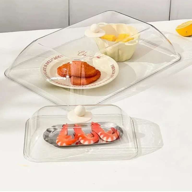 WORTHBUY 재사용 가능한 플라스틱 식품 커버 투명 - Food Storage Safety 리뷰 및 가격