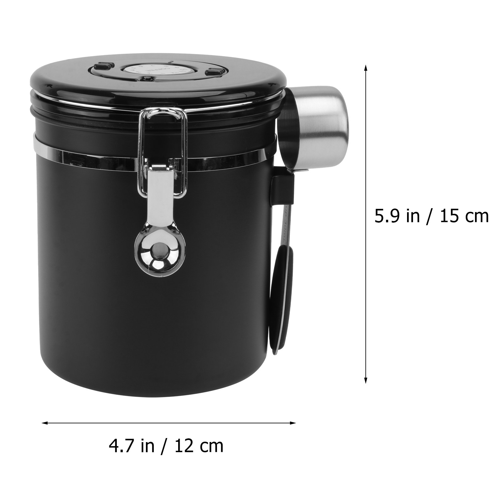 1개입 커피콩 밀폐 용기 스테인리스 스틸 보관 캔스터  - Food Storage Stainless Steel 리뷰 및 가격