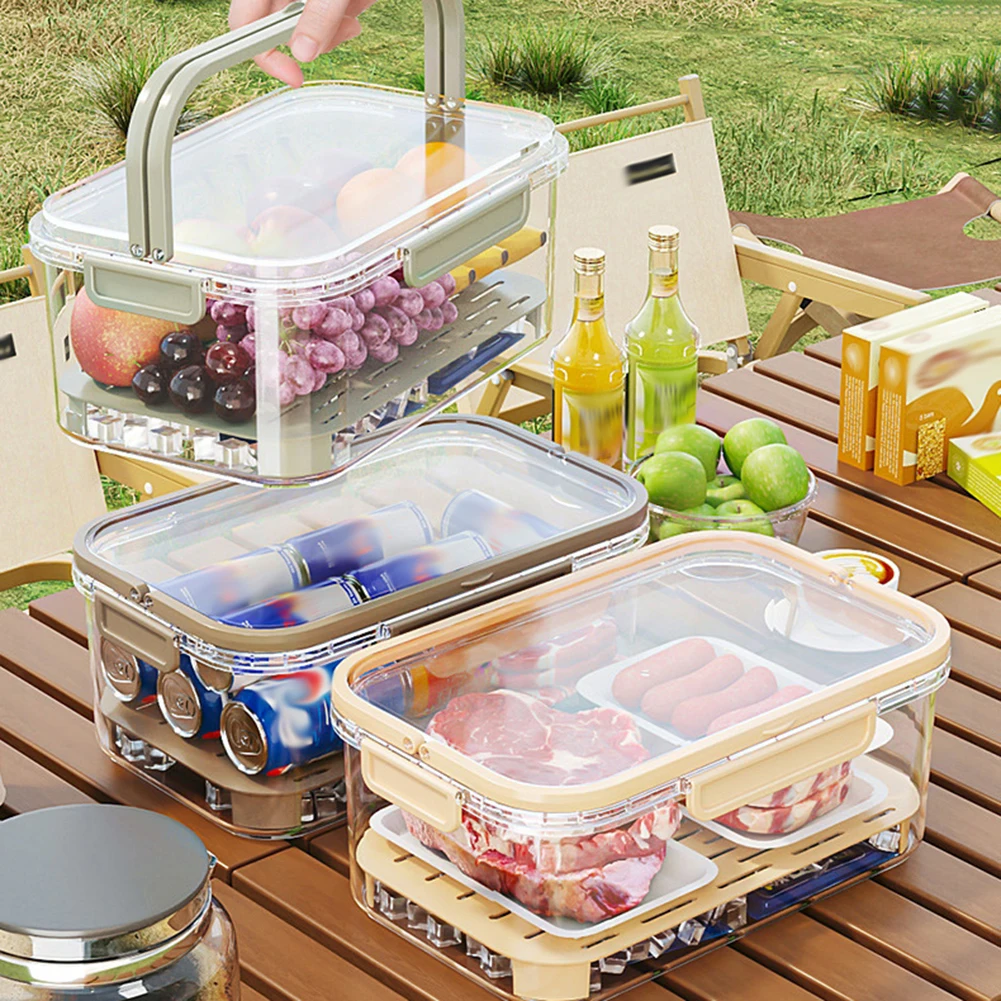 휴대용 식품 저장 용기 야외 피크닉 캠핑 사용을위한 배 - Food Storage Bins 리뷰 및 가격