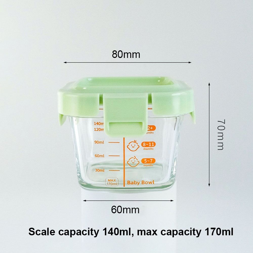 새로운 170ml 식품 보관 용기 냉동 및 전자레인지  - Food Storage Safety 리뷰 및 가격