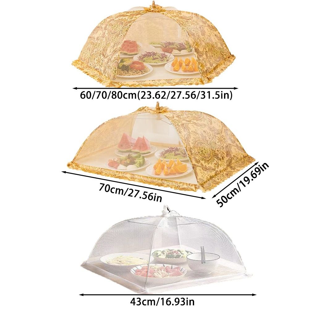 신형 접이식 음식 덮개 통기성 방진 식탁 메쉬 커버 방 - Food Storage Long Term 리뷰 및 가격