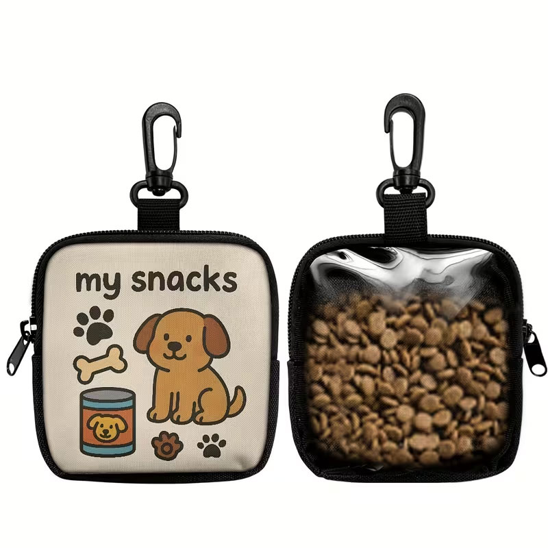 귀여운 강아지 프린트가 있는 강아지 사료 가방 1개,  - Food Storage Zip Bags 리뷰 및 가격