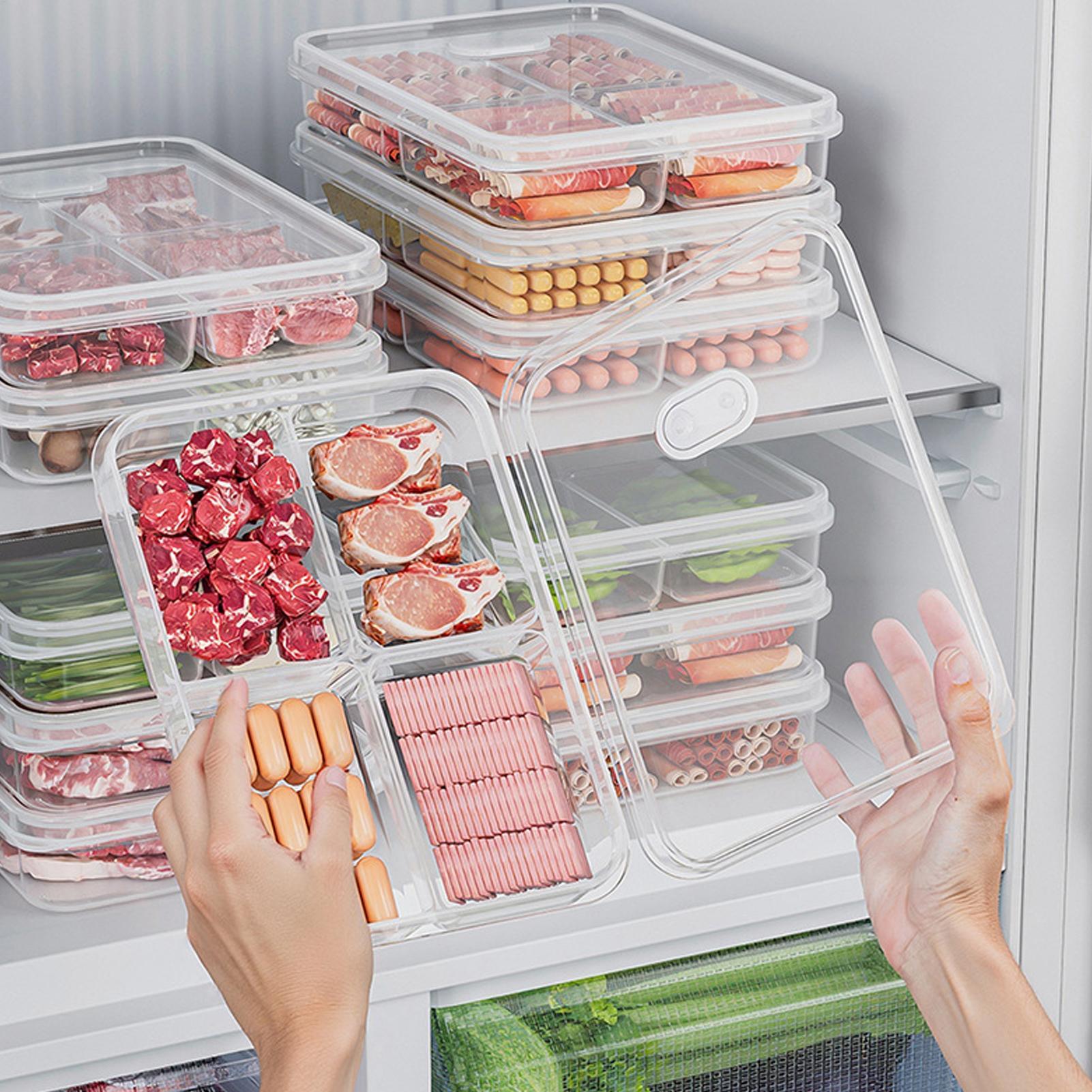 1PC 냉장고 보관 상자 고기 야채 신선 유지 보관 상 - Food Storage Time 리뷰 및 가격