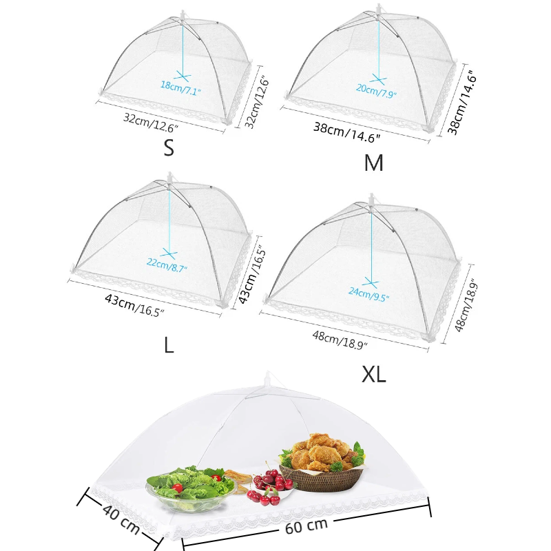 접이식 음식 메쉬 커버 파리 방지 모기 방지 팝업 음식 - Food Storage Long Term 리뷰 및 가격