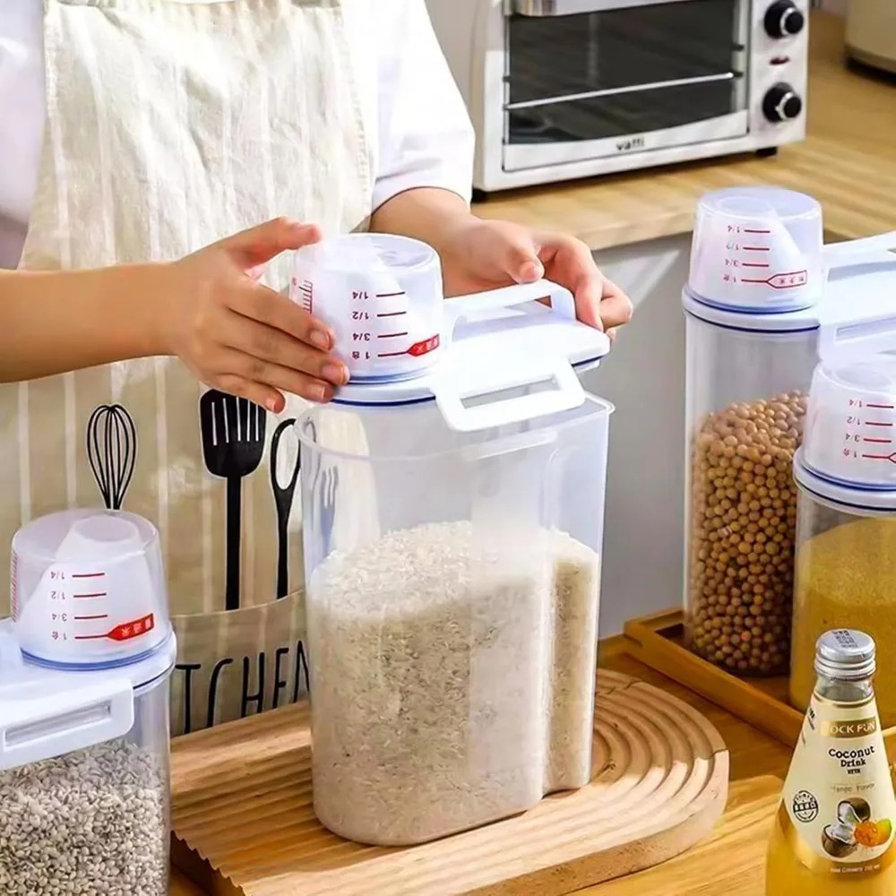 쌀 건조식품 보관 용기 BPA 프리 식품 보존 용기 플 - Food Storage Time 리뷰 및 가격