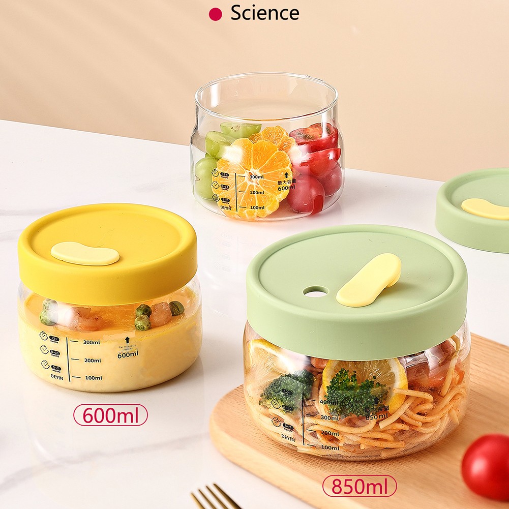 유리 식품 보관 용기 밀폐 누출 방지 식품 그릇 도시락 - Food Storage Bins 리뷰 및 가격