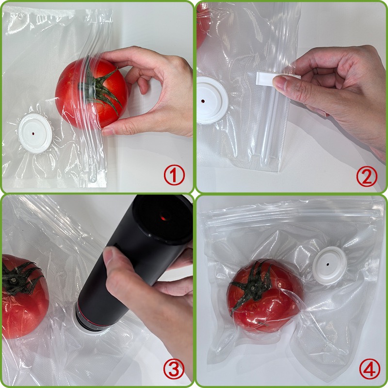 새로운 재사용 가능한 진공 저장 백 주방 채소 과일 포 - Food Storage Bags Reusable 리뷰 및 가격
