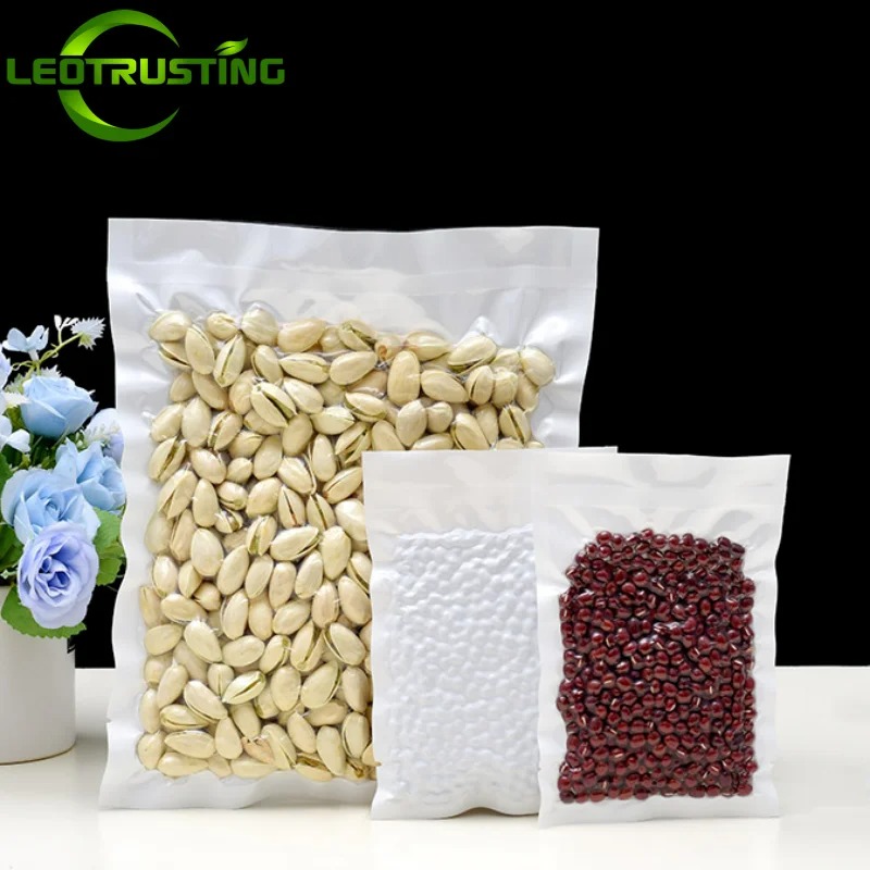 100개입 오픈형 투명 백색 진공 포장 백, 식품 보관 - Food Storage Long Term 리뷰 및 가격