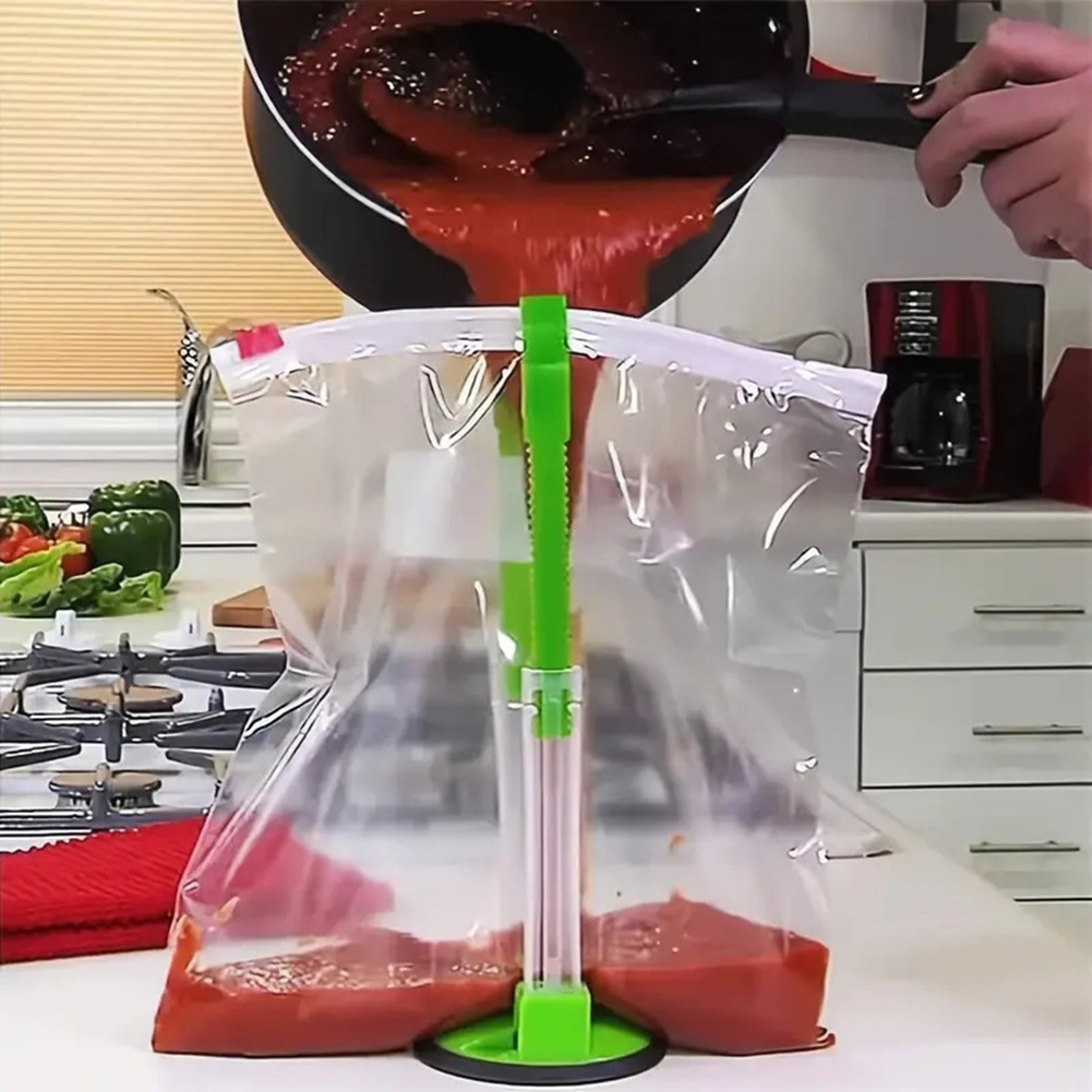조정 가능 비 슬립 푸드 스토리지 백 홀더 신선한 키우 - Food Storage Bags Reusable 리뷰 및 가격